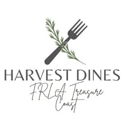 A fork with herbs and the words 
